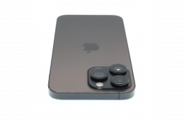 !! 1 ÉV GARANCIA !! Apple iPhone 14 Pro Max 256 GB Space Black 100%