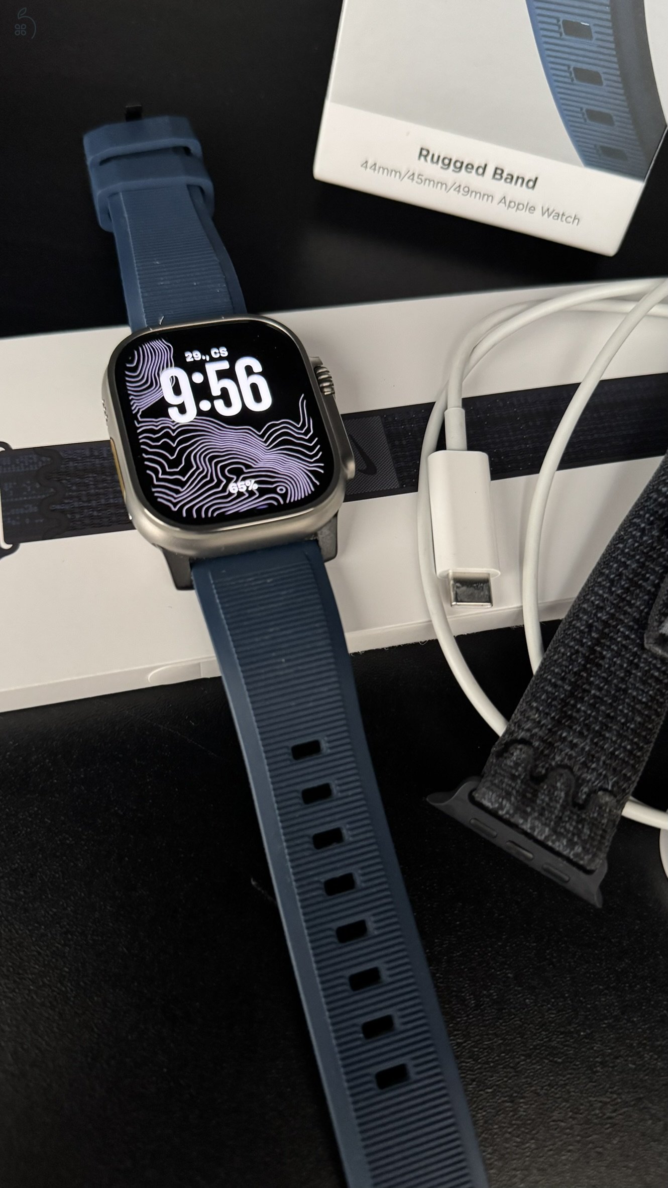 Apple Watch Ultra 2 49mm Titán GPS/LTE Újszerű!
