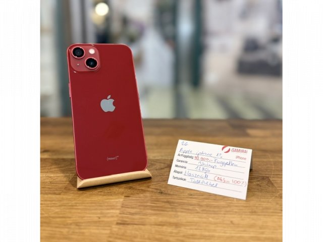Apple iPhone 13 - 128 GB - Fekete - Akku 100% (26.)