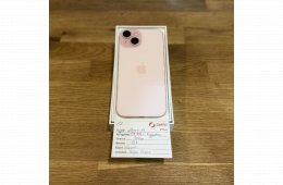 137. Apple iPhone 15 - 128 GB - Rózsaszín - Újszerű