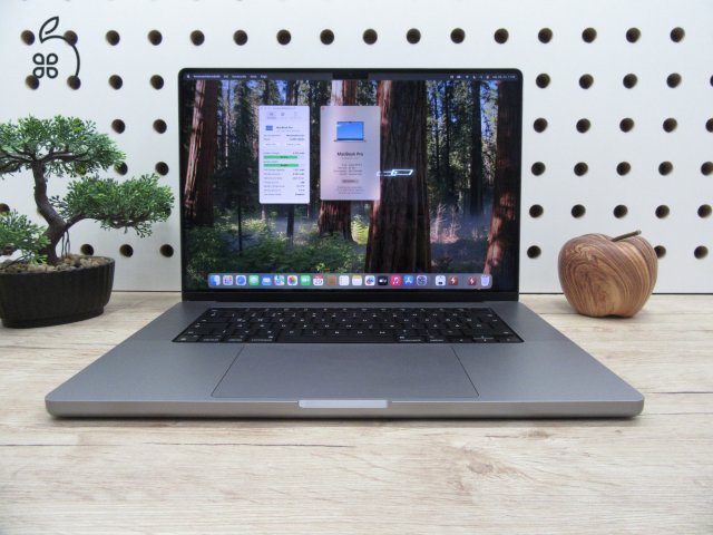 Apple Macbook 16 M1 Pro - 2021 - Használt, szép állapot 32 Gb RAM / 500 Gb SSD