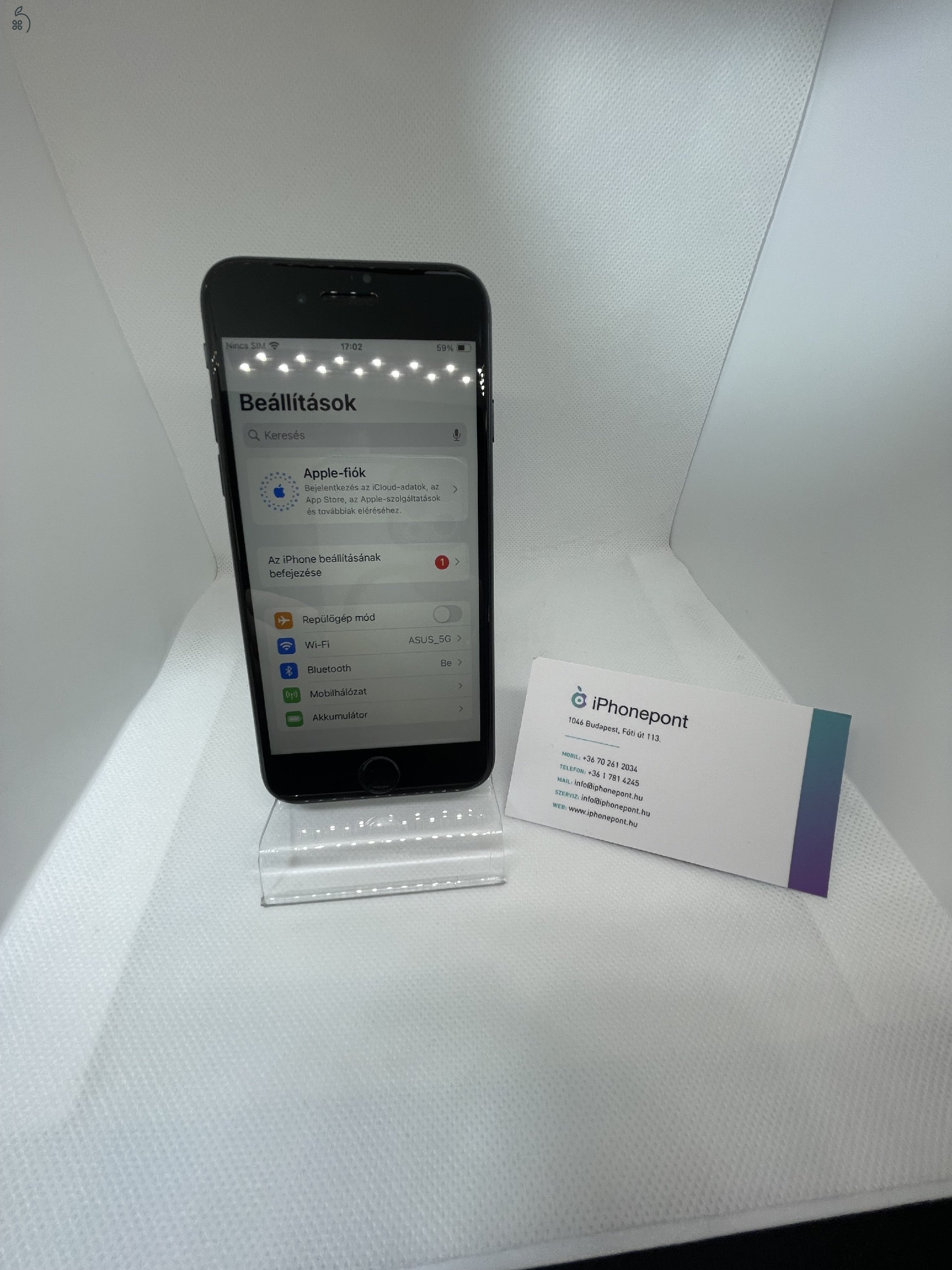  iPhone SE 2022 – Fekete, 64GB – Kicsi, Erős, Megbízható!