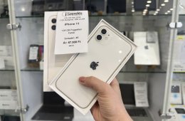 iPhone 11 128 GB független fehér új akku garanciával (46) iszerelés.hu