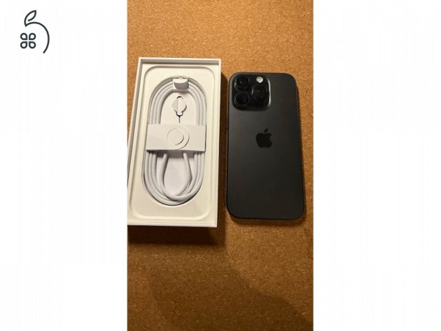 iPhone 16 pro 128GB feket