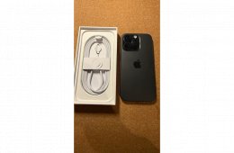 iPhone 16 pro 128GB feket