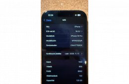 iPhone 16 pro 128GB feket
