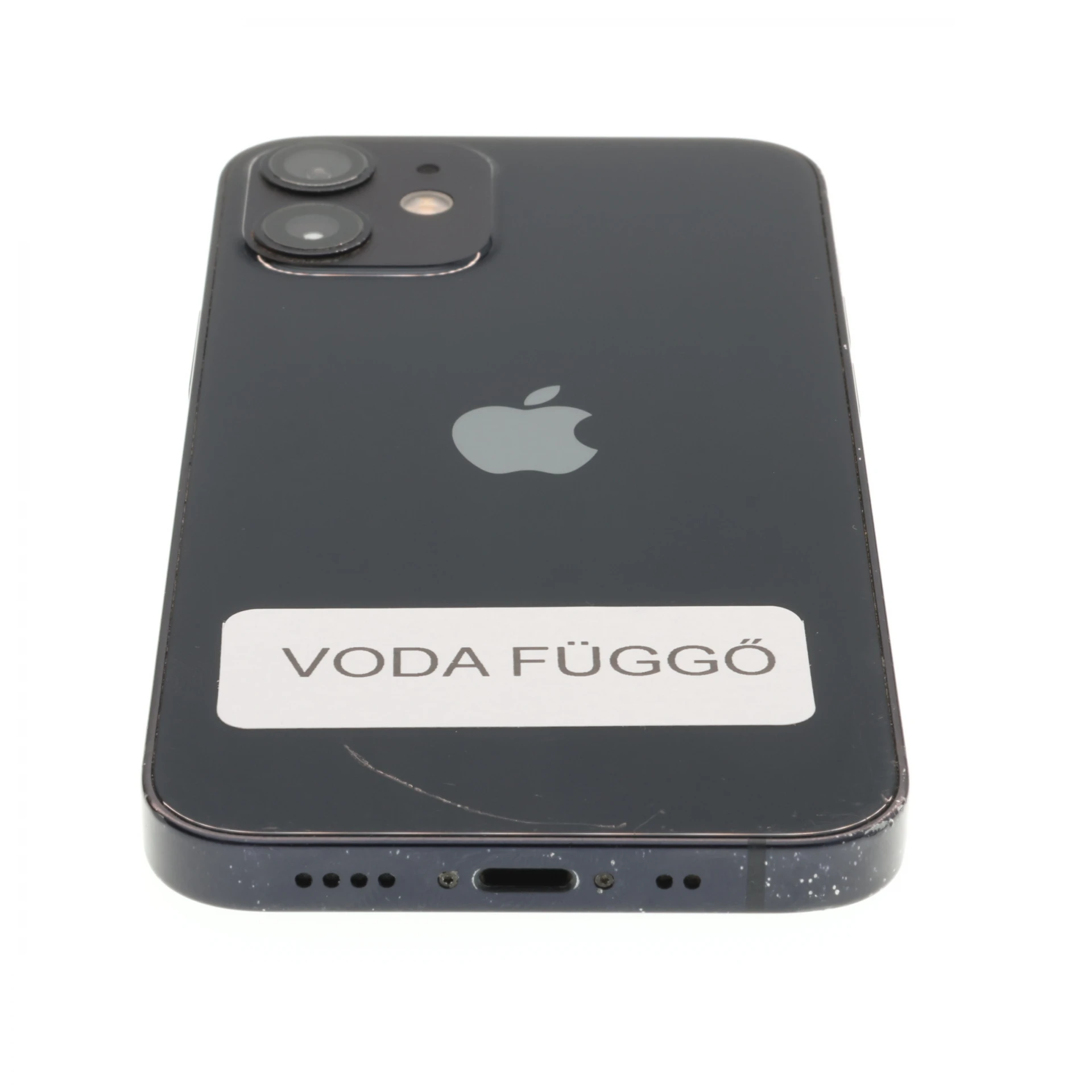 !! 1 ÉV GARANCIA !! Apple iPhone 12 Mini 128 GB Black 100% – VODA FÜGGŐ