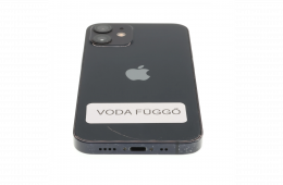!! 1 ÉV GARANCIA !! Apple iPhone 12 Mini 128 GB Black 100% – VODA FÜGGŐ