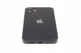 !! 1 ÉV GARANCIA !! Apple iPhone 12 Mini 128 GB Black 100%