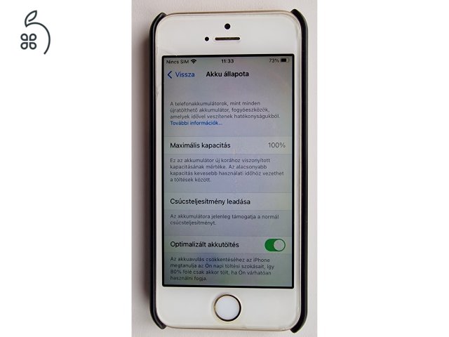 iPhone SE (2016) 128 GB, extrákkal