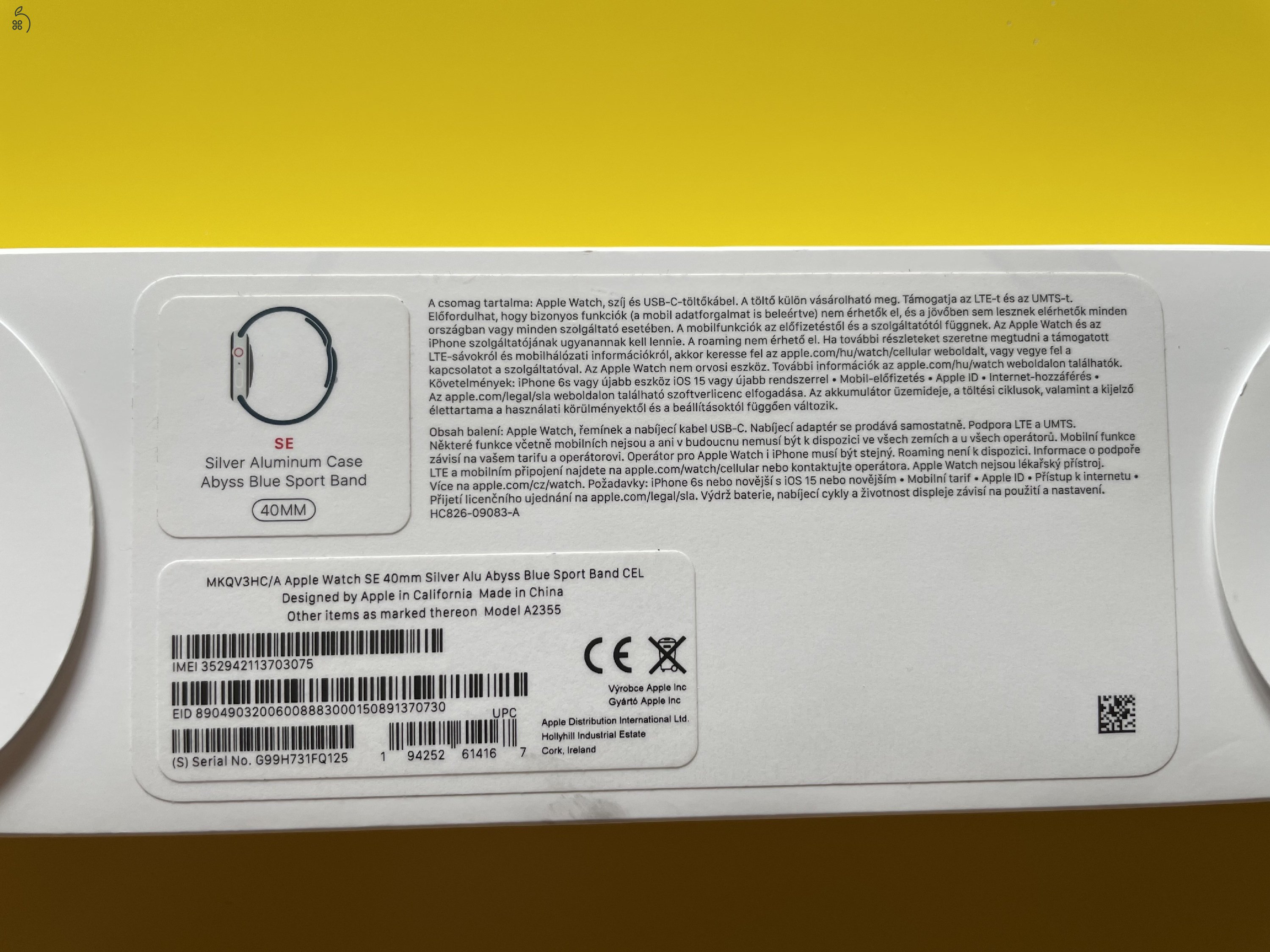 Apple Watch SE 2020 Celluar