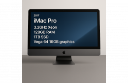 Üzletből, garanciával, IMac Pro 2017 3,2GHz xeon, 128GB RAM, 1TB SSD, Vega 64 16GB VGA