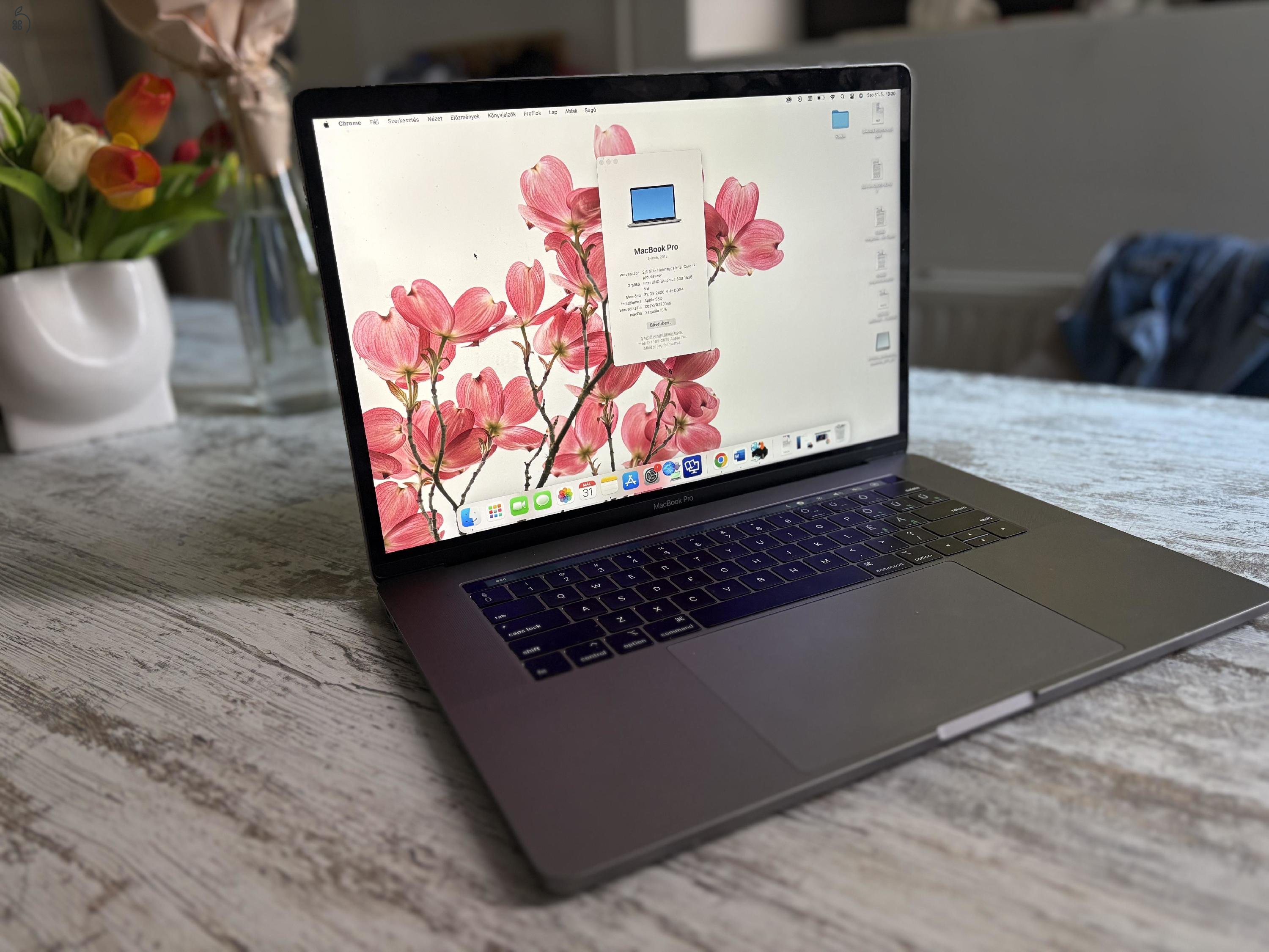MacBook Pro 15 A1990 2018 Space Grey (32GB) (512GB)