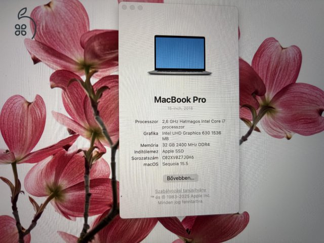 MacBook Pro 15 A1990 2018 Space Grey (32GB) (512GB)