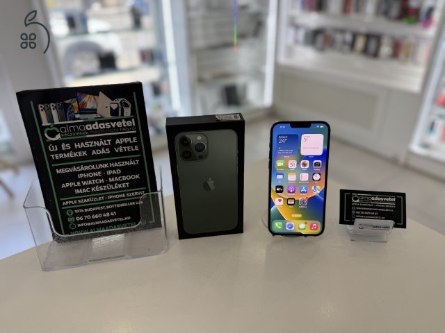iPhone 13 Pro Max 128GB Független/1 hónap gar./Akku 82%/p4283