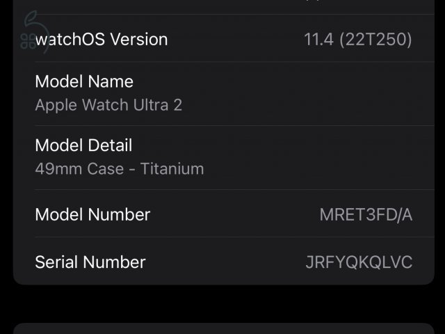 Apple Watch Ultra 2 Titanium, Cellular, hibátlan