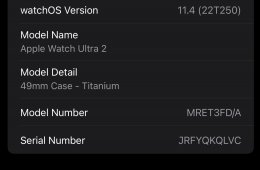 Apple Watch Ultra 2 Titanium, Cellular, hibátlan
