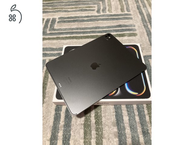 ÚJ* iPad PRO 13” M4 Chip! 256GB WIFI + Cellular! 1 év Apple garancia!