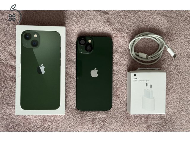 iPhone 13 128GB - AKKU 85% - Jótállás 2027.03.-hóig, kártyafüggetlen, szép állapotban