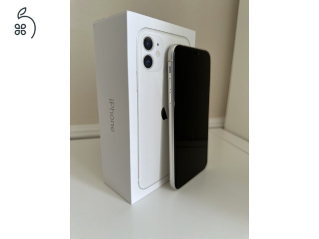 Iphone 11 64GB törött hátlap, hibátlan működés