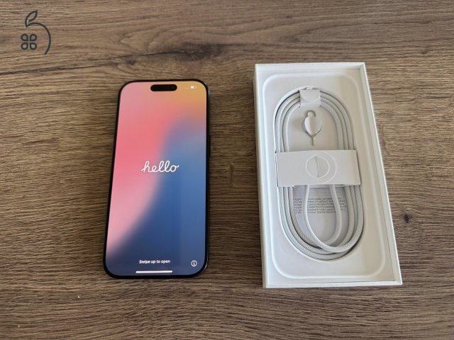 Best Price !! ÚJ - iPhone 16 Pro 128 GB Black Titán - - Apple Garancia - pár darab!!
