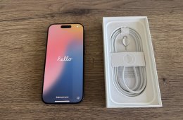 Best Price !! ÚJ - iPhone 16 Pro 128 GB Black Titán - - Apple Garancia - pár darab!!