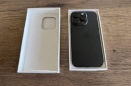 Best Price !! ÚJ - iPhone 16 Pro 128 GB Black Titán - - Apple Garancia - pár darab!!