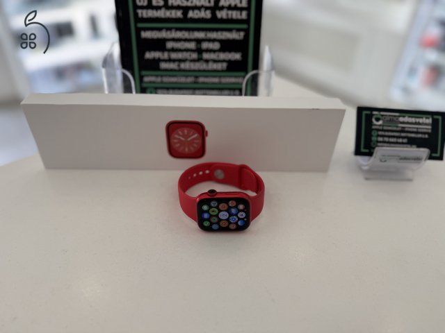 Apple Watch 8 45mm Újszerű/1-3 hónap gar./Akku 84%/p4284