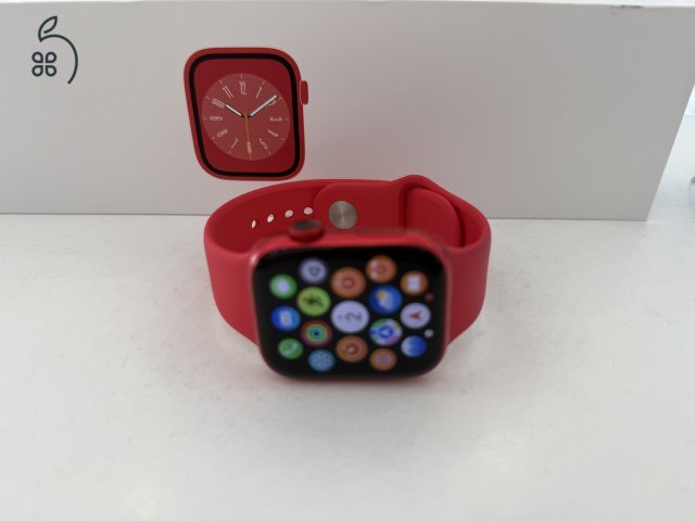 Apple Watch 8 45mm Újszerű/1-3 hónap gar./Akku 84%/p4284