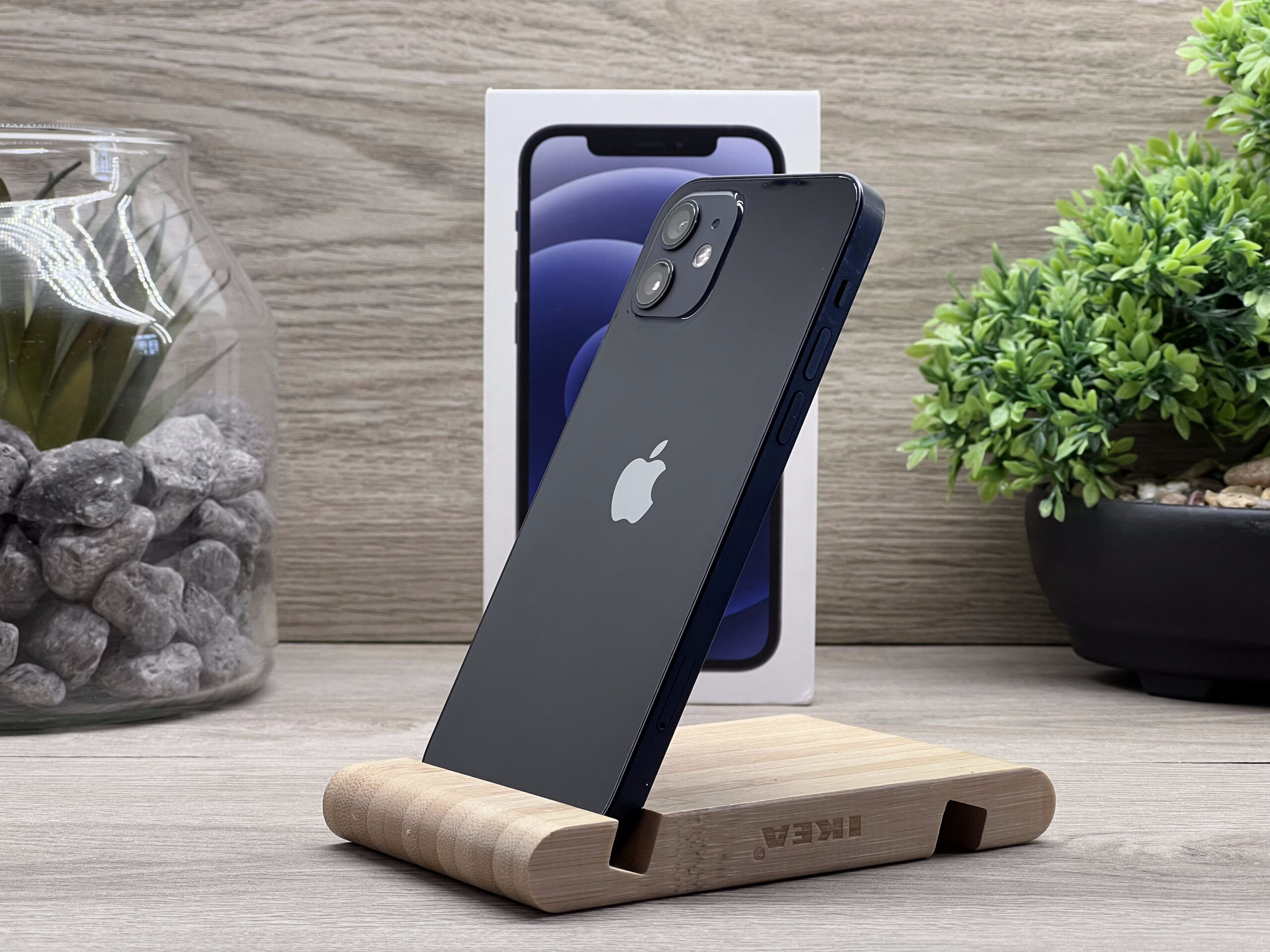 iPhone 12 Black 128GB 2 ÉV Garanciával Számlával