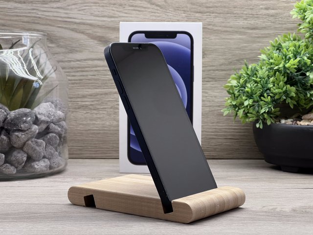 iPhone 12 Black 128GB 2 ÉV Garanciával Számlával