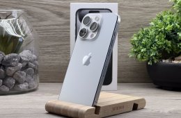 Hibátlan iPhone 15 Pro White Titanium 512GB 2 ÉV Garanciával Számlával