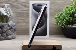 Hibátlan iPhone 15 Pro White Titanium 512GB 2 ÉV Garanciával Számlával
