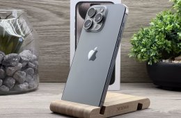Hibátlan iPhone 15 Pro Max Natural Titanium 256GB 2 ÉV Garanciával Számlával