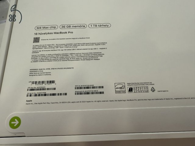 Bontatlan MacBook Pro M4 Max 16