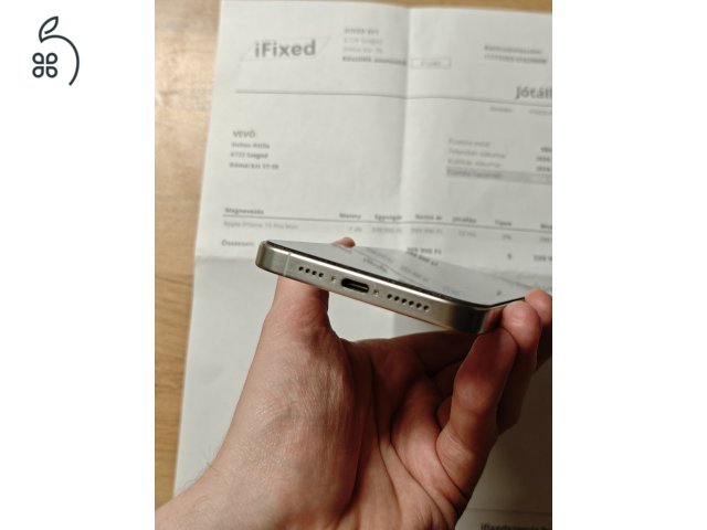 Iphone 15 Pro Max 94% akku, független, 256gb