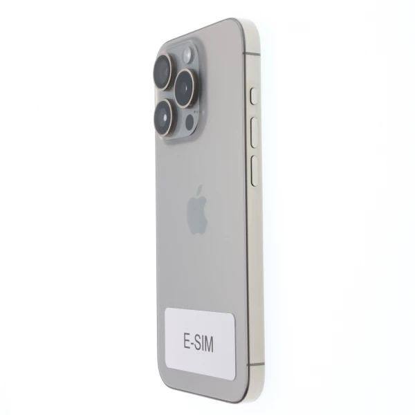!! 1 ÉV GARANCIA !! Apple iPhone 15 Pro 128 GB Natural Titanium 89%