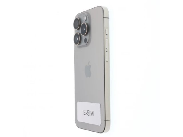 !! 1 ÉV GARANCIA !! Apple iPhone 15 Pro 128 GB Natural Titanium 89%