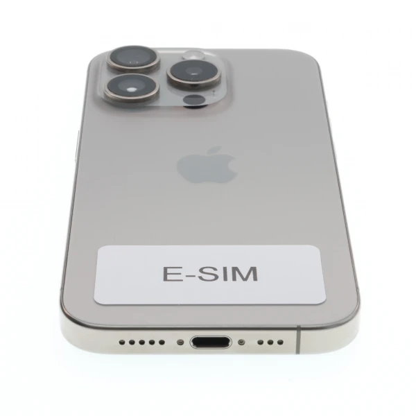 !! 1 ÉV GARANCIA !! Apple iPhone 15 Pro 128 GB Natural Titanium 89%