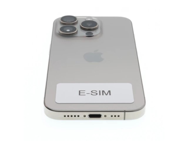 !! 1 ÉV GARANCIA !! Apple iPhone 15 Pro 128 GB Natural Titanium 89%