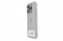 !! 1 ÉV GARANCIA !! Apple iPhone 15 Pro 128 GB Natural Titanium 94%