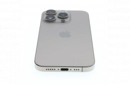 !! 1 ÉV GARANCIA !! Apple iPhone 15 Pro 128 GB Natural Titanium 88%