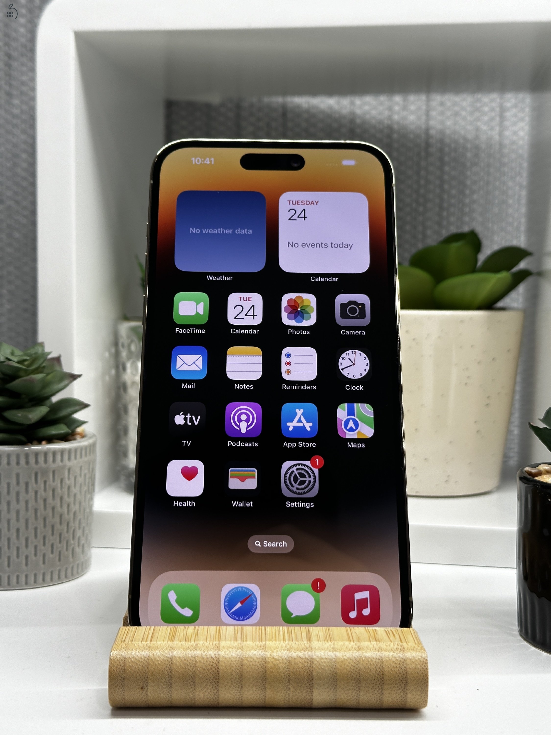 iPhone 14 Pro Max 128GB Arany, Független - Garancia, Számla