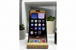 iPhone 14 Pro Max 128GB Arany, Független - Garancia, Számla