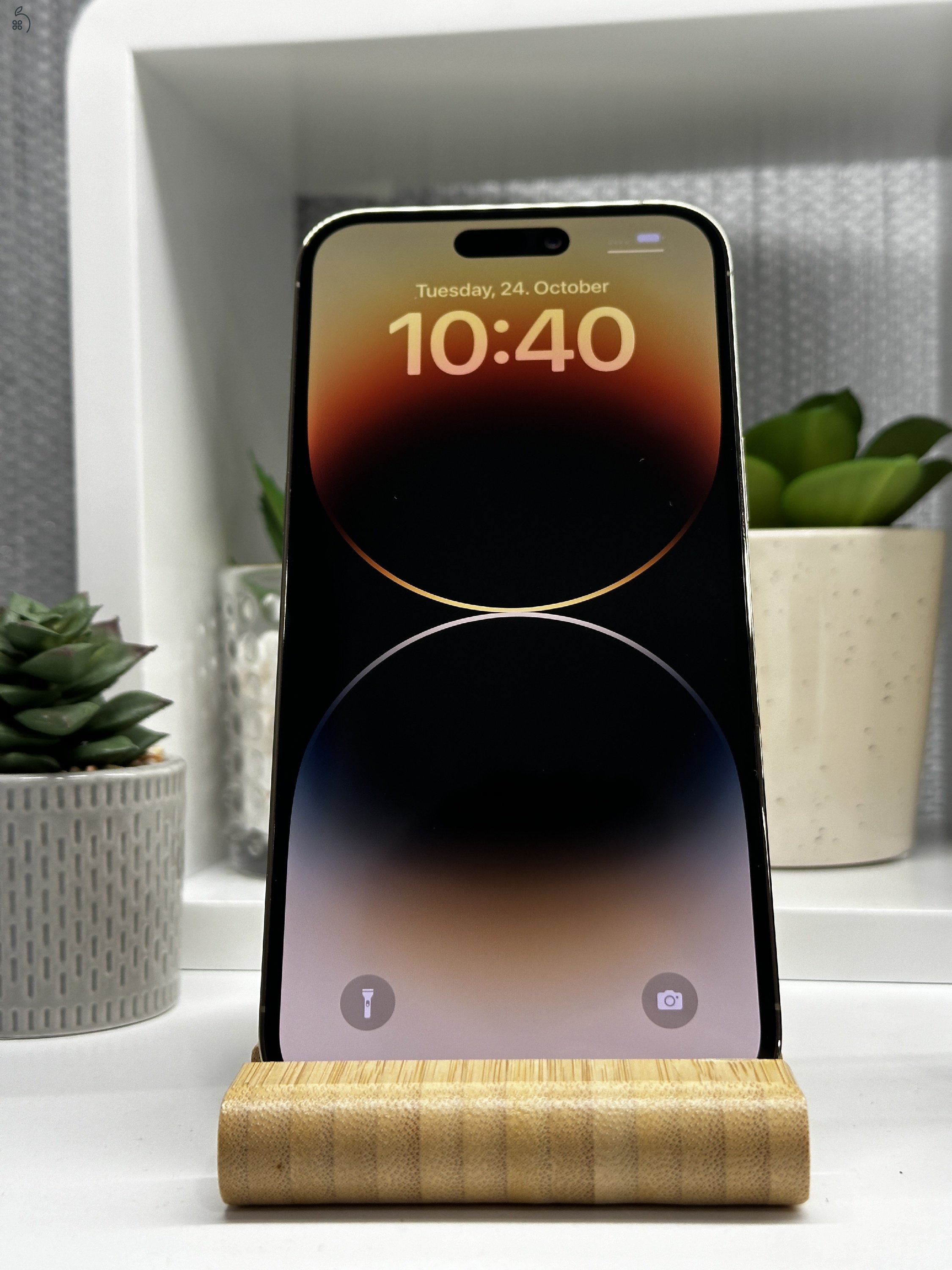 iPhone 14 Pro Max 128GB Arany, Független - Garancia, Számla