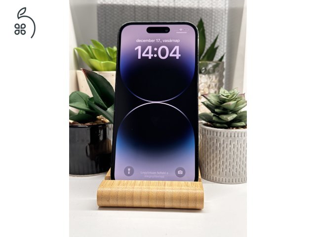 iPhone 14 Pro 128GB Fekete, Független - Garancia, Számla