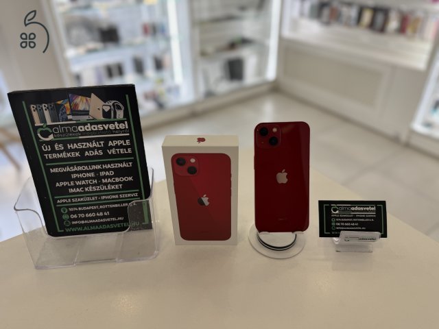iPhone 13 128GB Független Használt/1-3 hónap gar./Akku 100% p4287