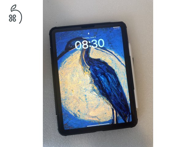 Eladó iPad Air 4 (64GB, Wi-Fi, Kék) + Apple Pencil 2 + tok – kiváló állapotban!