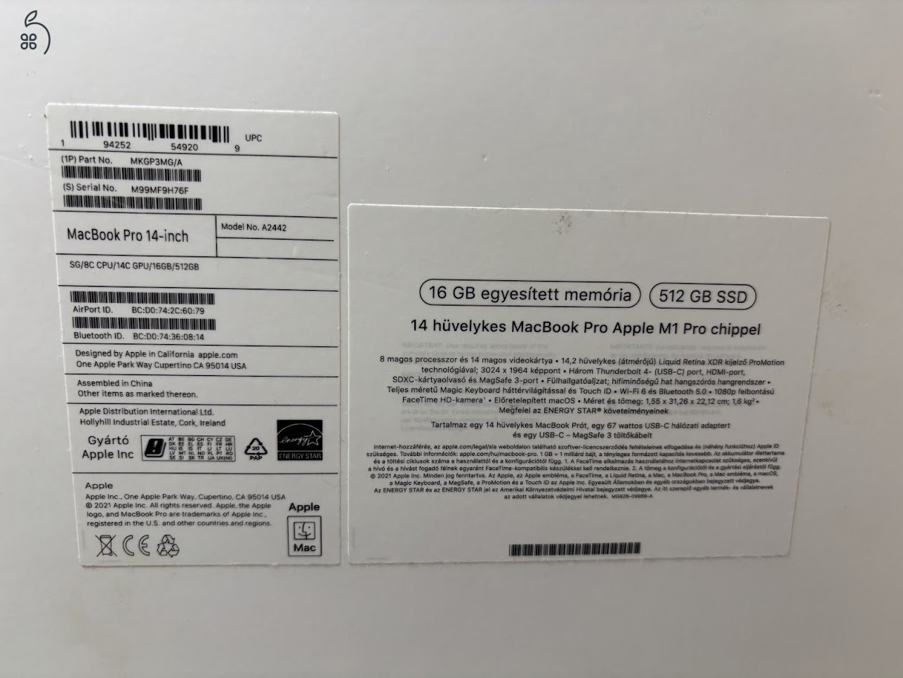 Macbook Pro 14