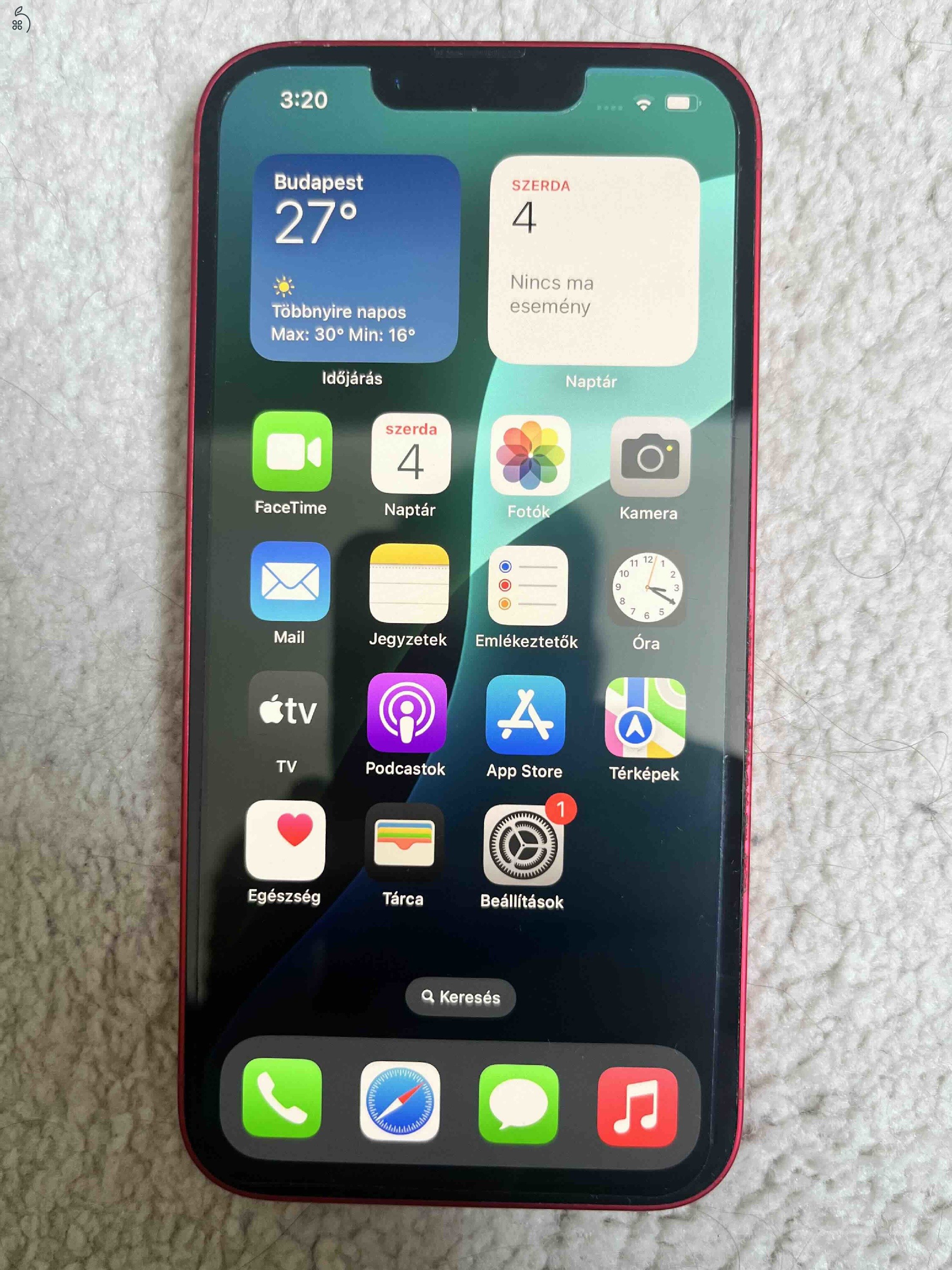 iPhone 14 128 GB, 100% akku